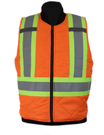 Veste réversible haute visibilité doublée – 540XR||540XR - Reversible Lined vest