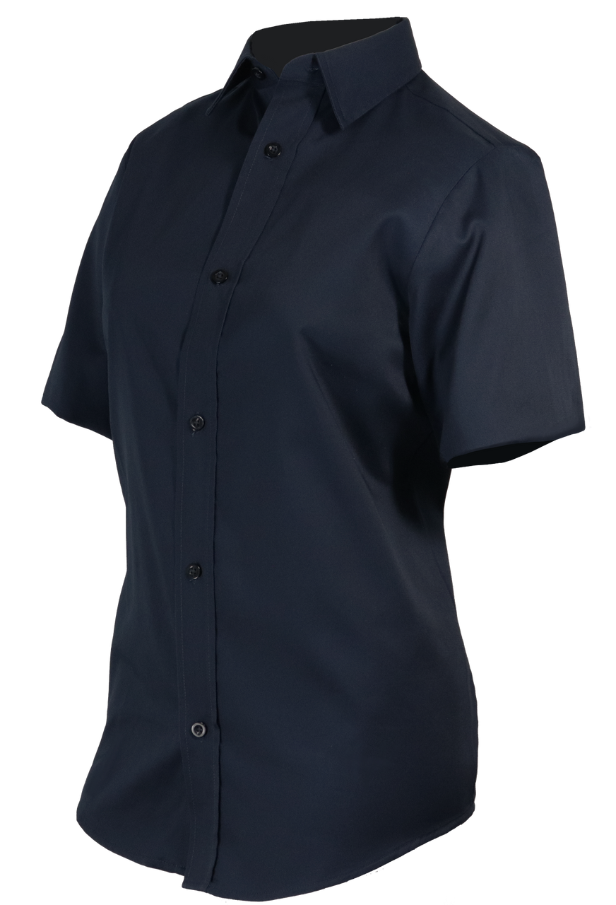 Chemise de travail extensible à manches courtes pour femme – 653EX||653EX - Ladie's stretch short sleeves shirt