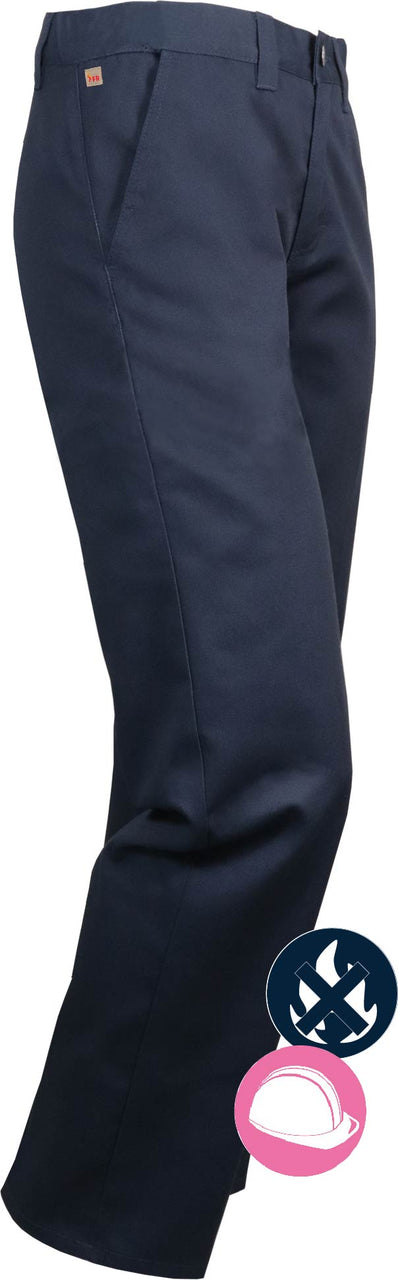 Pantalon de travail ignifuge pour soudeuse – 773FR ||773FR - Ladie's welder's work pant -100% cotton with treatment FR