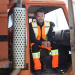 Pantalon cargo haute visibilité à taille flexible – MRB-011X4R||MRB-011X4R Cargo pant high visibility