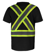 Chandail haute visibilité à manches courtes – STX4SS||STX4SS - Hi-Visibility Shirt short sleeve