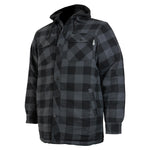 Chemise de travail en flanelle doublée avec capuchon – 626DCF||626DCF - Flanel lined shirt with hood