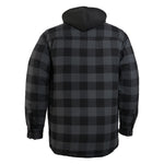 Chemise de travail en flanelle doublée avec capuchon – 626DCF||626DCF - Flanel lined shirt with hood