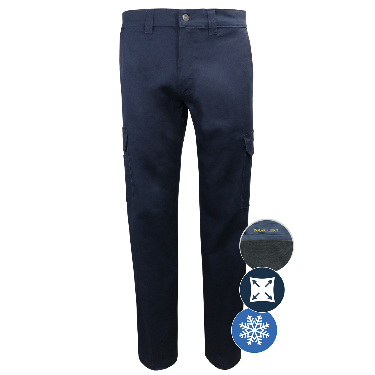 Pantalon cargo extensible doublé pour le travail – 011EXD||011EXD - Lined Workwear Stretch cargo pant