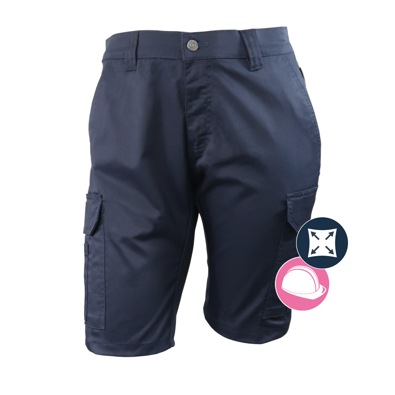 Bermuda cargo extensible de travail pour femme – 013EXS||013EXS - Ladie's stretch Cargo short
