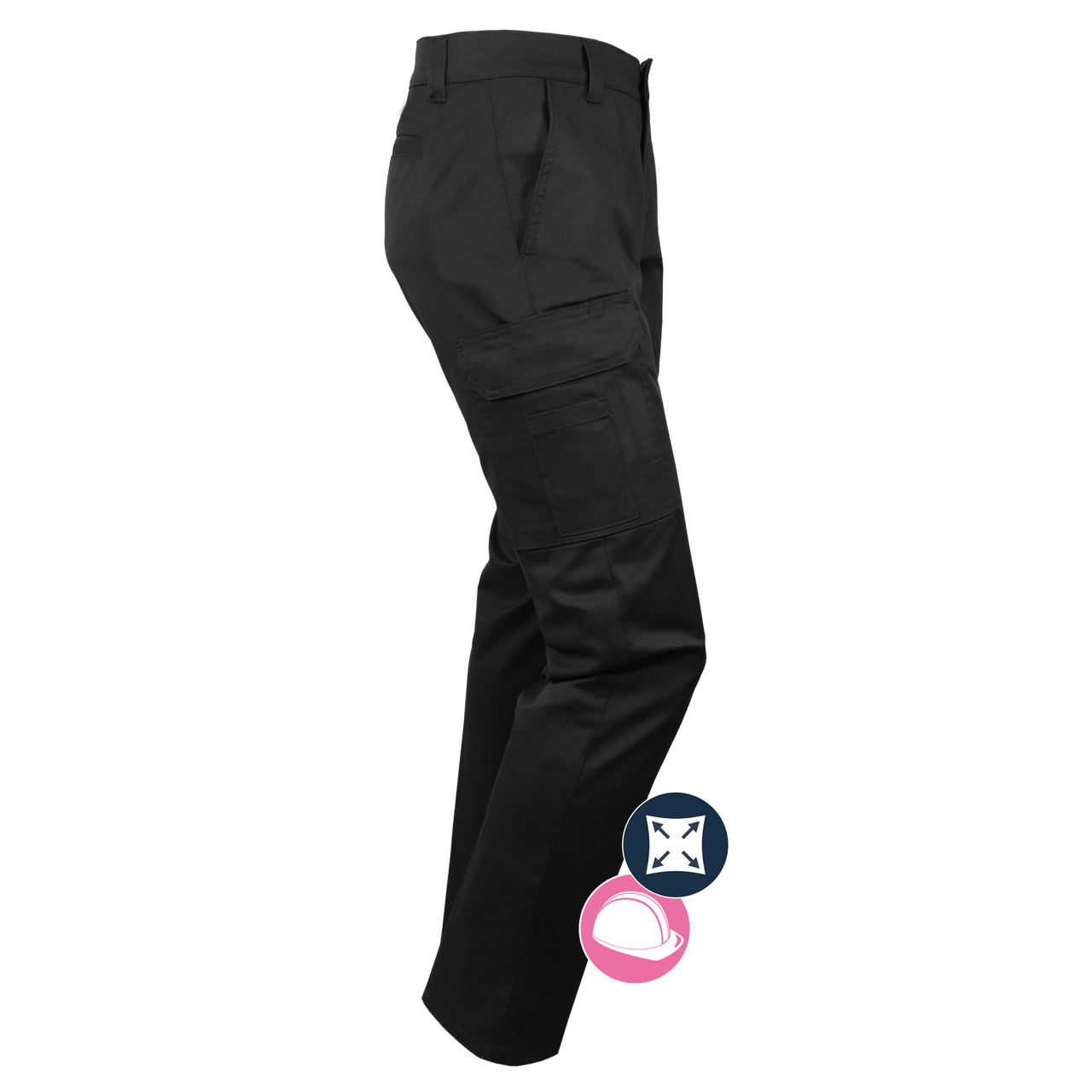 Pantalon de travail cargo extensible pour femme – 013EX||013EX - Stretch Cargo ladie's work pant