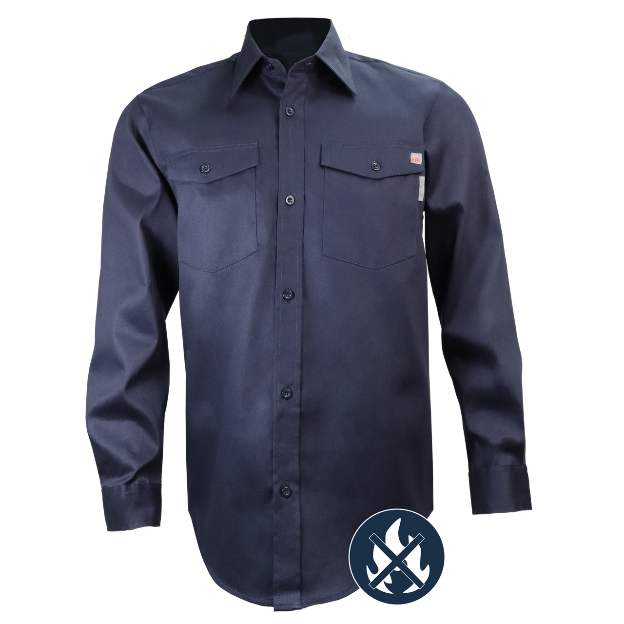 Chemise de travail ignifuge pour soudeur – 629FR|| 629FR -Welder's work shirt -100% cotton with treatment FR