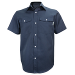 Chemise de travail à manches courtes avec boutons-pression – 650S||650S - Short sleeves shirt (snaps)