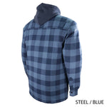 Chemise de travail en flanelle doublée avec capuchon – 626DCF||626DCF - Flanel lined shirt with hood