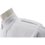 Chemise d’uniforme blanche style militaire à manches longues – 627 ||627 - Military Long sleeve shirt