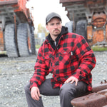 Chemise de travail en flanelle doublée avec capuchon – 626DCF||626DCF - Flanel lined shirt with hood