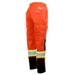 Pantalon cargo haute visibilité à taille flexible – MRB-011X4R||MRB-011X4R Cargo pant high visibility