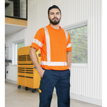 Chandail de travail haute visibilité à manches courtes – STX2SS||STX2SS - Hi-Visibility Shirt short sleeve