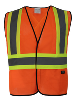 500X4 - Veste de Sécurité en Filet||Hi-Vis Safety 5 Tear-Away Mesh Vest