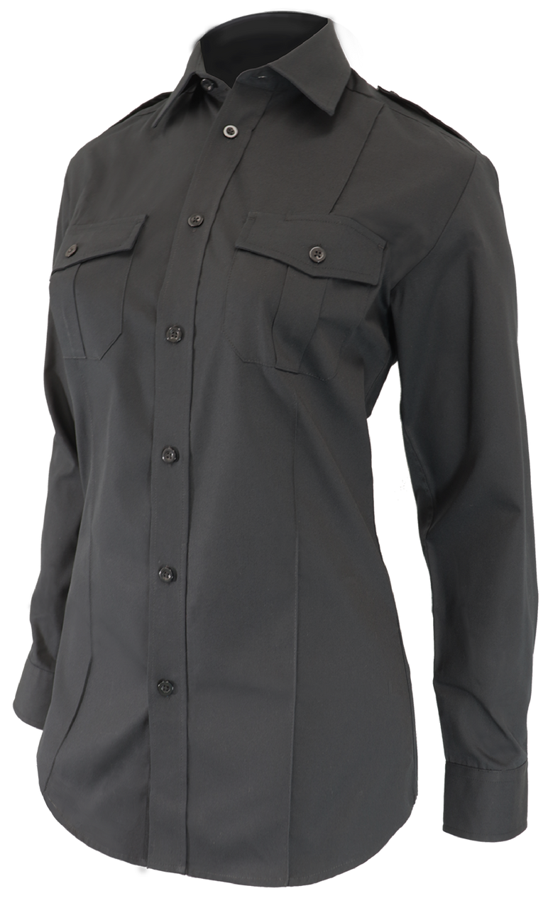 Chemise militaire US pour femme à manches longues - 6283US ||6283US - US Military Ladie's Long sleeve shirt