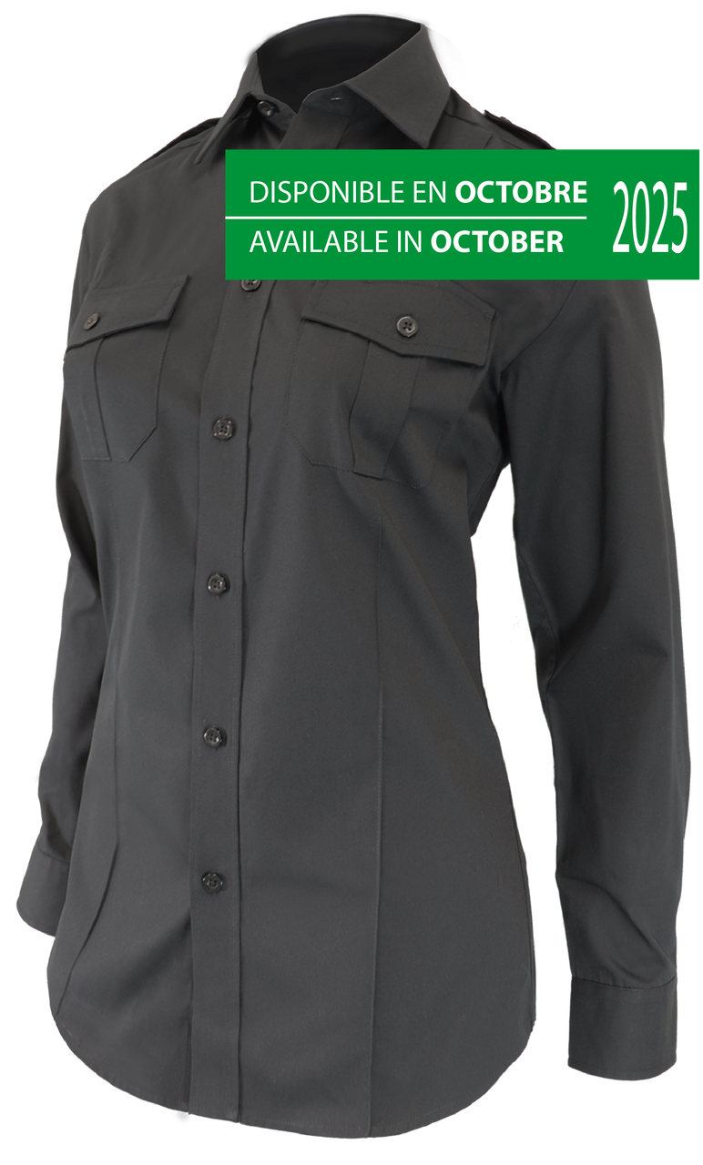 Chemise militaire US pour femme à manches longues - 6283US ||6283US - US Military Ladie's Long sleeve shirt