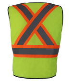 500X4 - Veste de Sécurité en Filet||Hi-Vis Safety 5 Tear-Away Mesh Vest