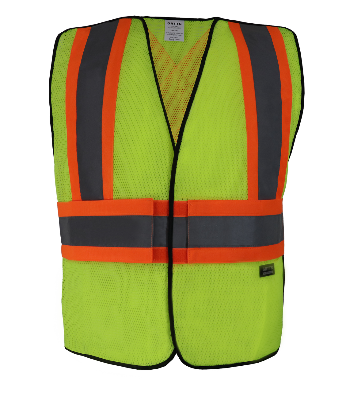 500X4 - Veste de Sécurité en Filet||Hi-Vis Safety 5 Tear-Away Mesh Vest